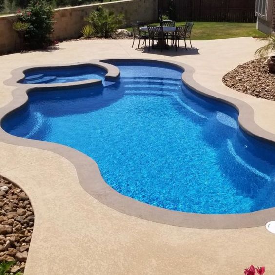 Fiberglass Atlantic Pool And Patio 5575